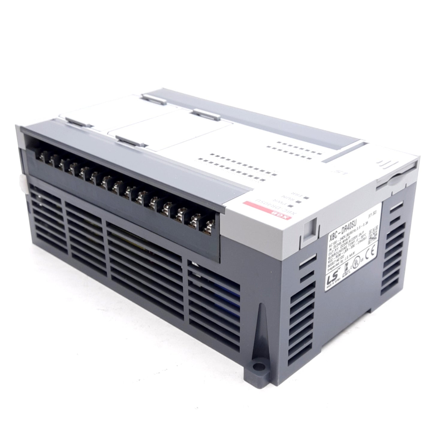 New LS XBC-DR40SU XGB Series Programmable Logic Controller, 264 I/O Points, 24VDC