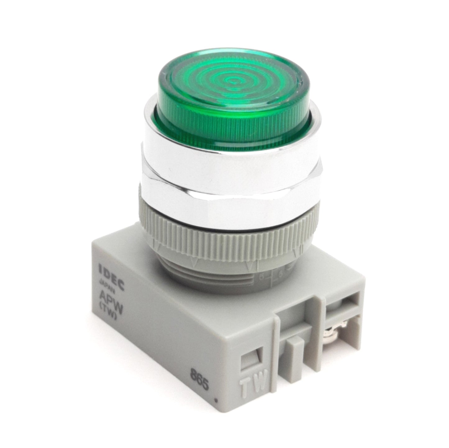 New Idec APW199D-G-120V Pilot Light, Green, 22mm, 120VAC Lamp