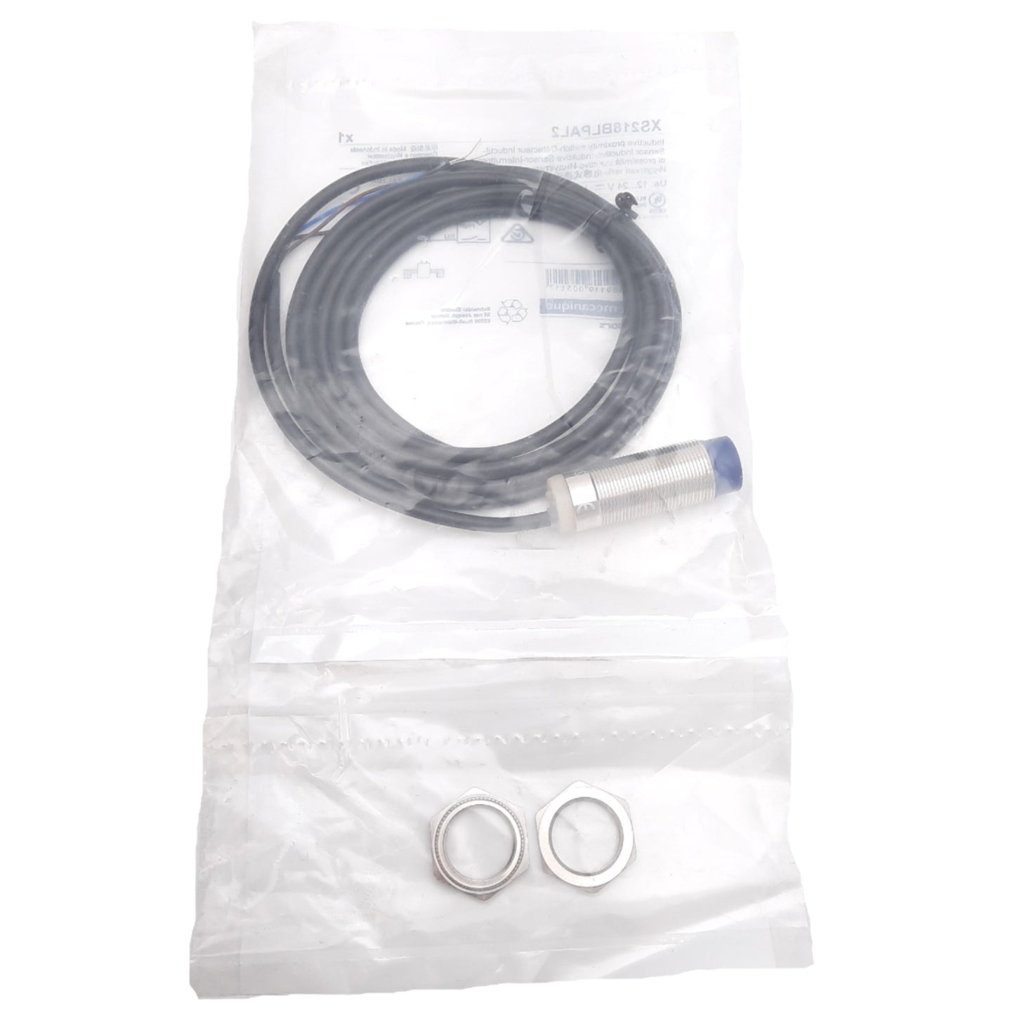 New Telemecanique XS218BLPAL2 Inductive Proximity Sensor 12-24VDC, PNP NO, 8mm Range