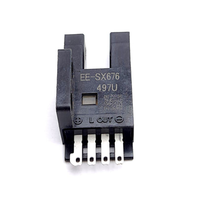 New – Open box Lot of 3 Omron EE-SX676 Photomicrosensor, 5mm Sensing Distance, 5-24VDC, NPN