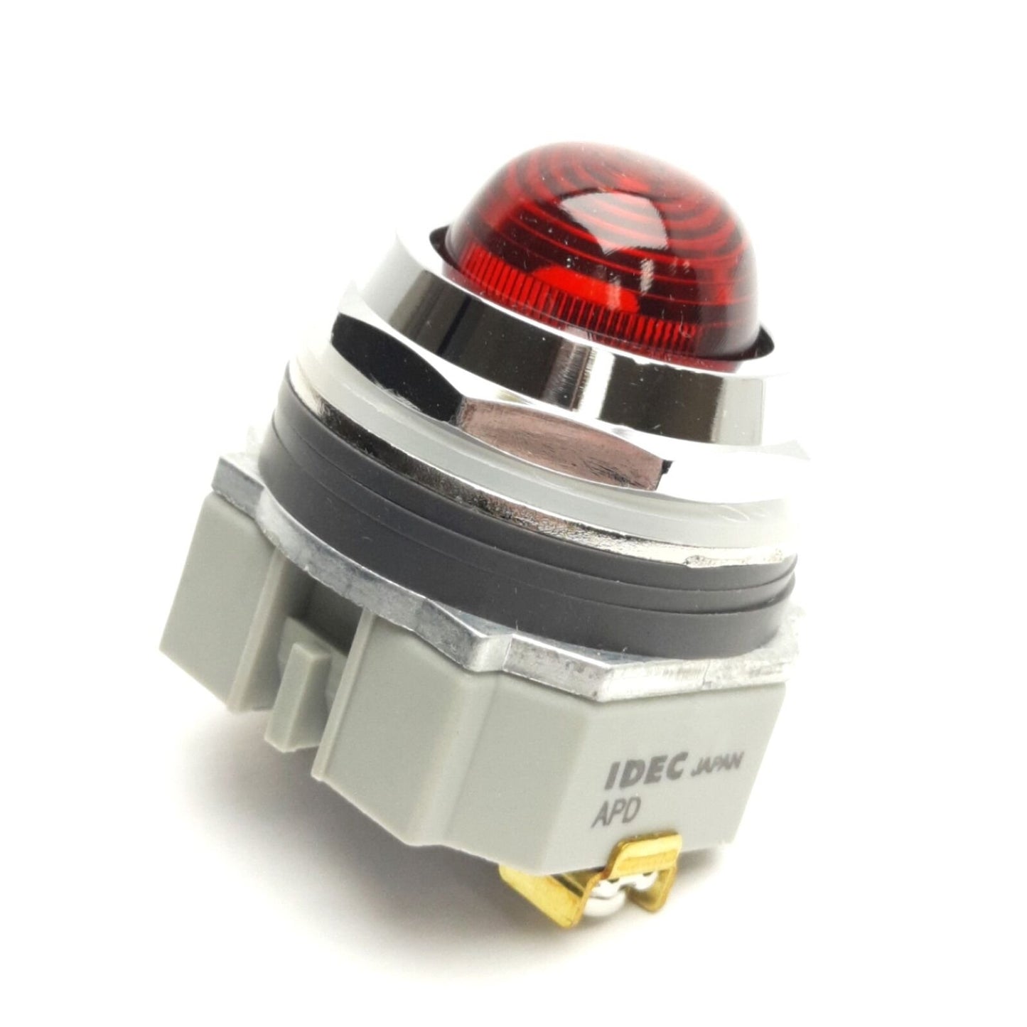 New Idec APD199DN-R-24V Dome Pilot Light, Red, 24V AC/DC, 30mm Diameter