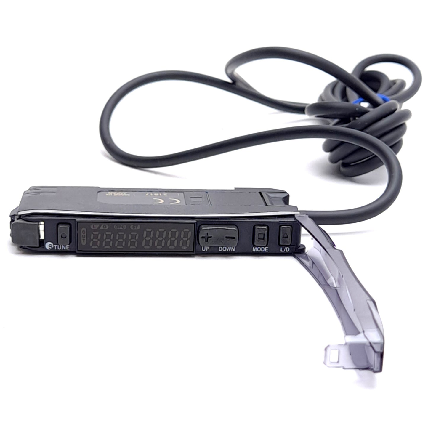 New Omron E3X-HD11 Fiber Optic Amplifier Red 625nm, 12-24VDC, NPN Output, 2m Cable