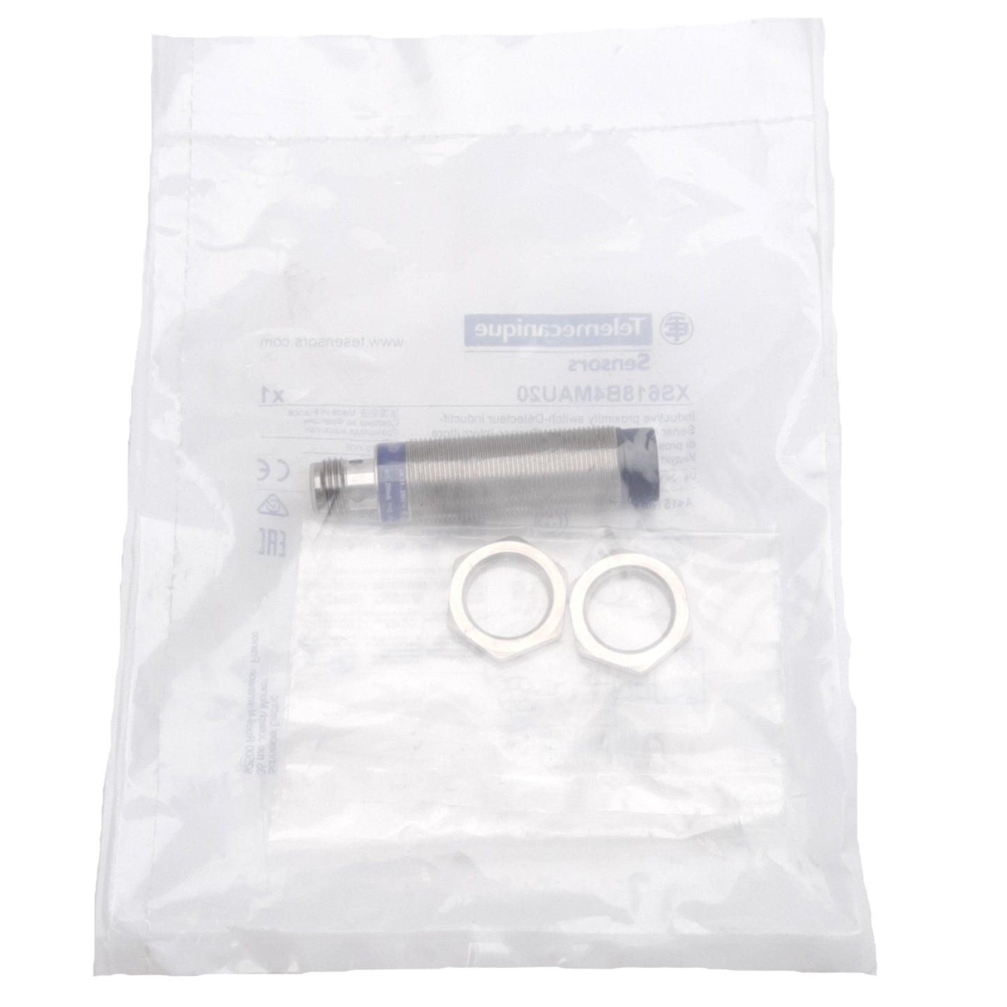 New Telemecanique XS618B4MAU20 Inductive Proximity Sensor 24-240VAC, 12mm Range