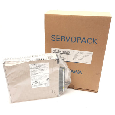 New Yaskawa SGDV-2R8A11B002000 Servo Drive, 3PH 200-230VAC, 2.8A 400W Output
