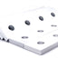 New Lot of 10 80/20 20-4117 Straight Flat Plate 20 Series 4 Hole 80mm x 18mm
