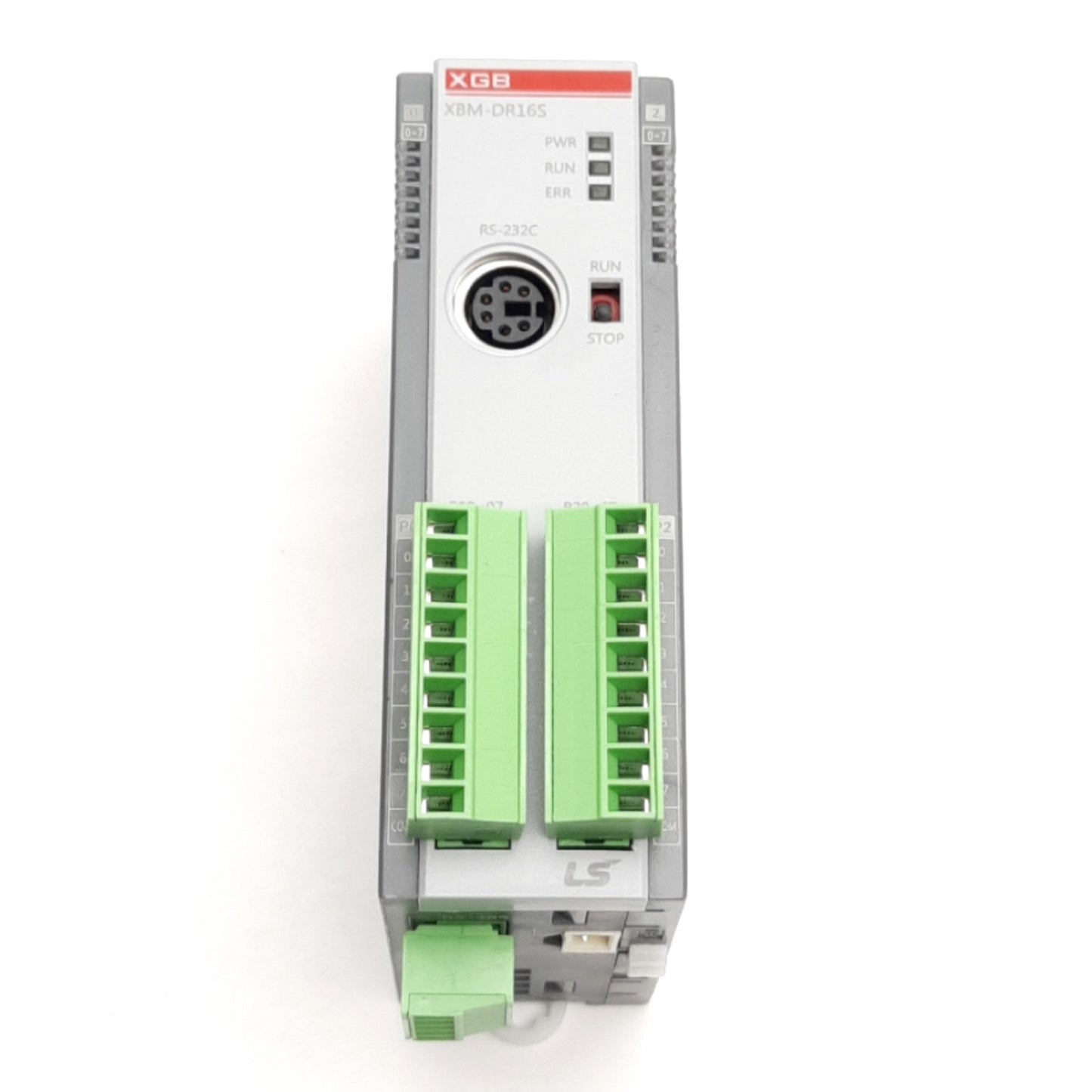 New LS Electric XBM-DR16S XGB Series PLC, 24VDC, 8-Inputs, 8-Relay Outputs