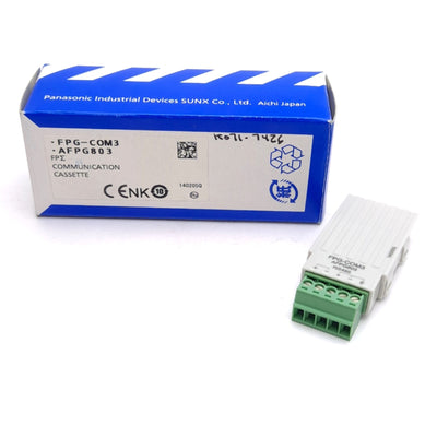 New Panasonic FPG-COM3 AFPG803 Communication Cassette, 1-Channel, 2-Wire RS485 Port