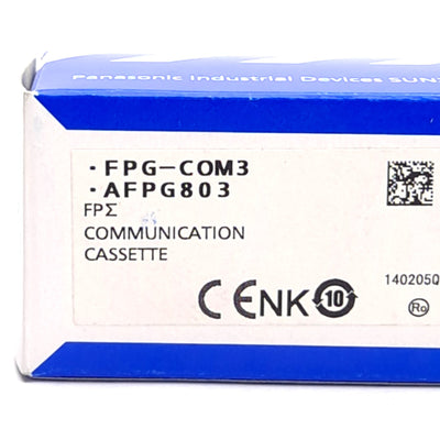 New Panasonic FPG-COM3 AFPG803 Communication Cassette, 1-Channel, 2-Wire RS485 Port
