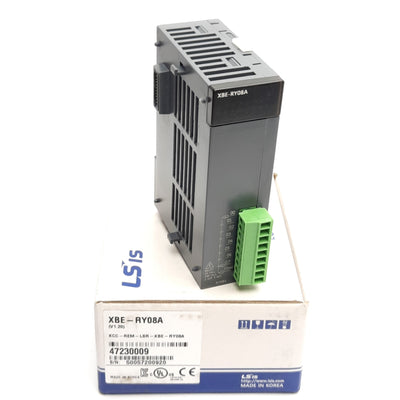 New LS Electric XBE-RY08A PLC Relay Output Module 8-SPST Relays, 125VDC/250VAC 2A/P
