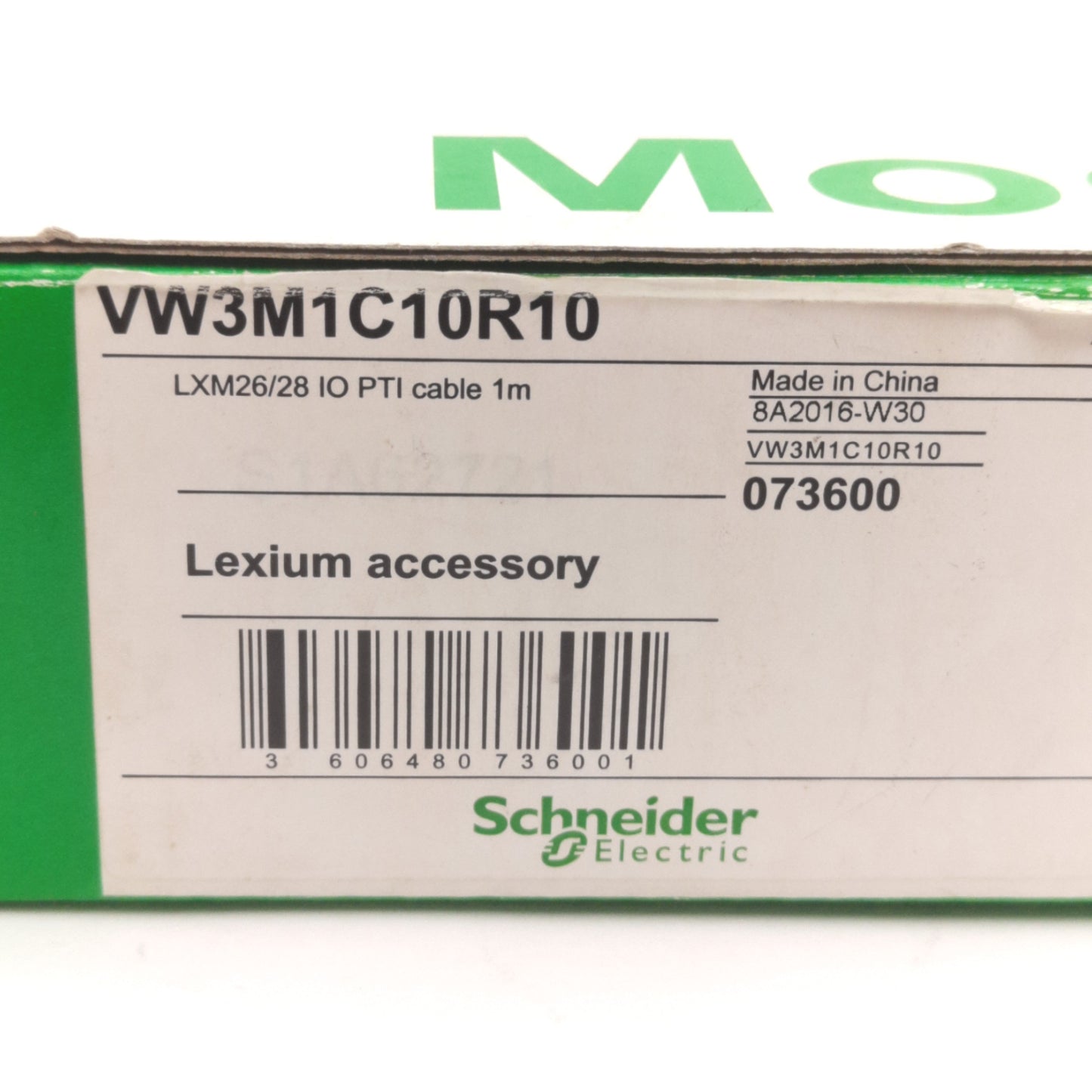 New Schneider Electric VW3M1C10R10 Lexium LXM26/28 IO PTI Cable 1m, 50-Pin MDR Male