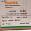 New Hurst 4821-004 Brushless DC Motor 40VDC 1.9A 6.14RPM 15oz-in Torque ø8mm Shaft