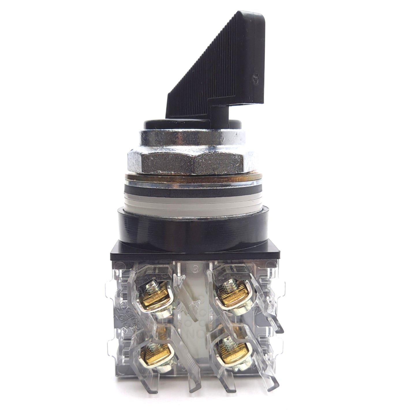 New General Electric CR104PSM36B92 3-Position Maintained Selector Switch, 2NO-2NC
