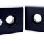 New Lot of 2 80/20 14030 Center Tap Base Plate 45 Series, M12 x 1.75, 90mm x 45mm
