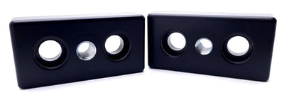 New Lot of 2 80/20 14030 Center Tap Base Plate 45 Series, M12 x 1.75, 90mm x 45mm
