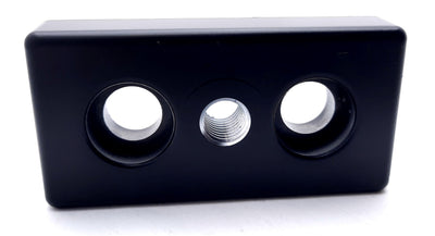 New Lot of 2 80/20 14030 Center Tap Base Plate 45 Series, M12 x 1.75, 90mm x 45mm