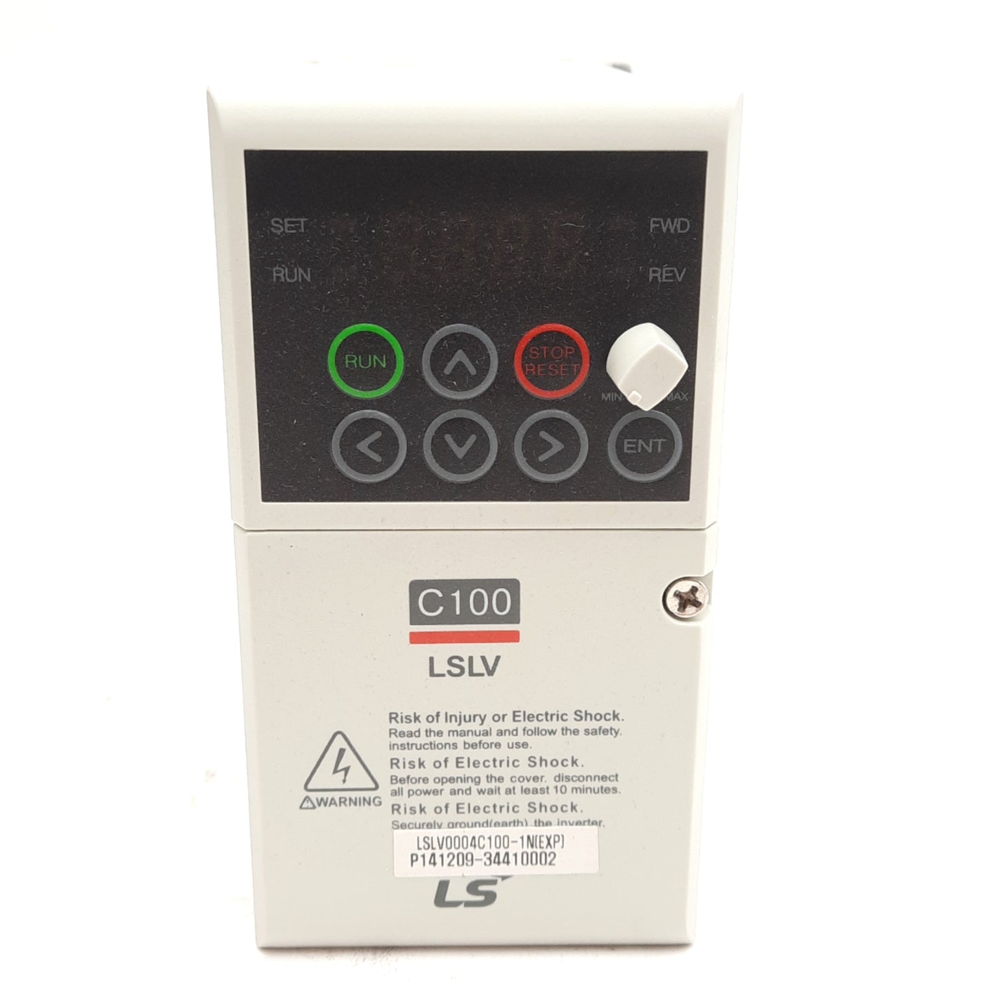 New LS LSLV0004C100-1N(EXP) Inverter, 200-240VAC Input, 3PH 200-240V Output, 1.0kVA