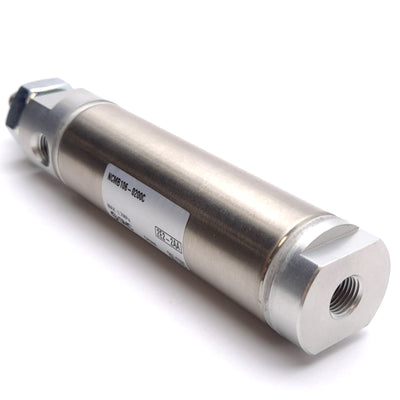 New – Open box SMC NCMB106-0200C Air Cylinder, 1-1/16in Bore, 2in Stroke, 1.7MPa, 1/8in NPT