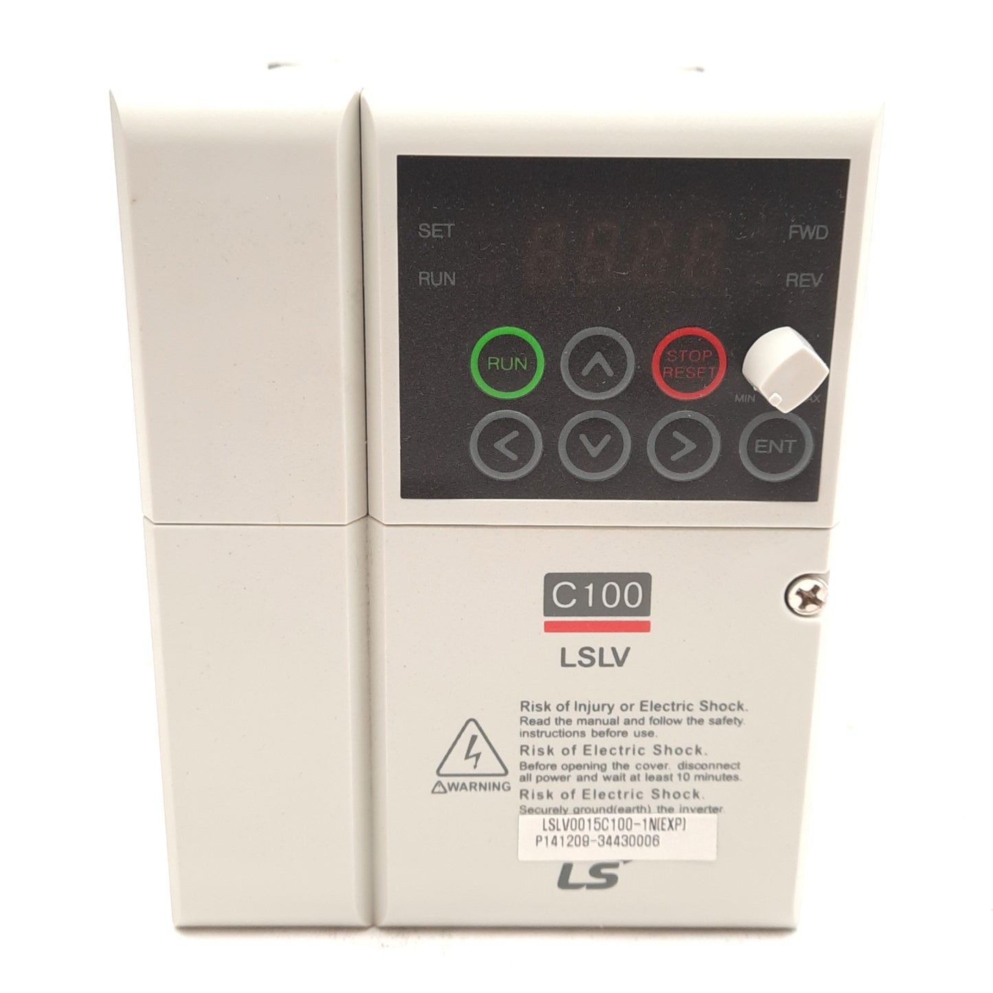 New LS LSLV0015C100-1N(EXP) Inverter, 200-240VAC Input, 3PH 0-240V Output, 3.0kVA