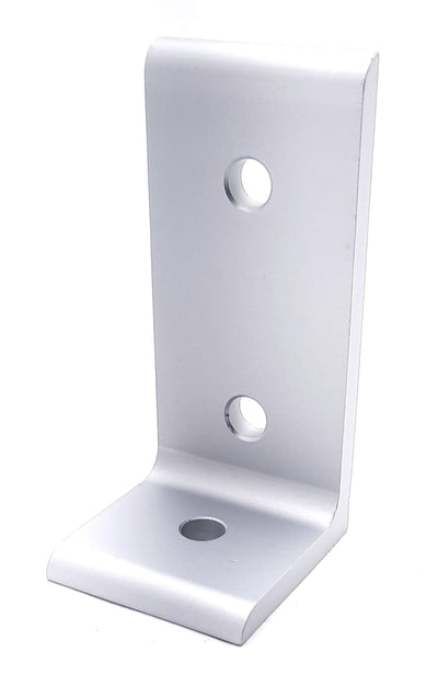 New Lot of 10 80/20 45-4376 Aluminum Inside Corner Bracket 45 Series 3 Hole