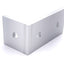 New Lot of 10 80/20 45-4376 Aluminum Inside Corner Bracket 45 Series 3 Hole