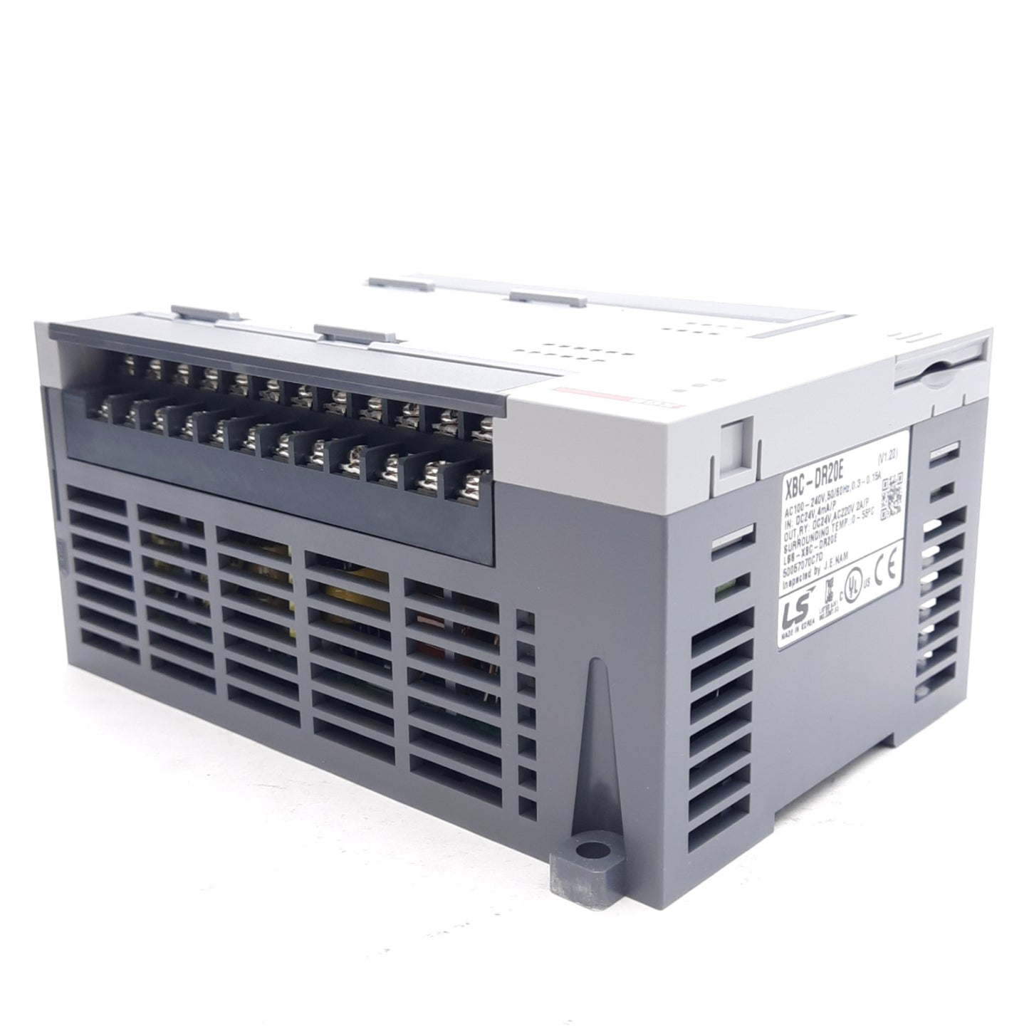 New LS XBC-DR20E XGB Series PLC Main Unit, 100-240VAC Supply, 24VDC Signal, 20 I/O