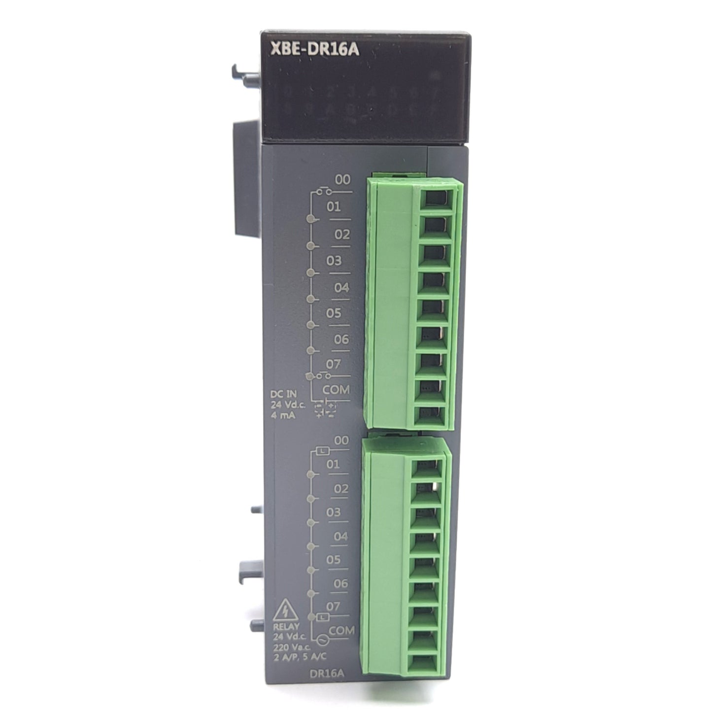 New LS XBE-DR16A PLC Expansion Module, 8-Point DC Input / 8-Point Relay Output
