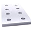 New Lot of 10 80/20 20-4165 Rectangular Flat Plate 20 Series 8 Hole 80mm x 40mm
