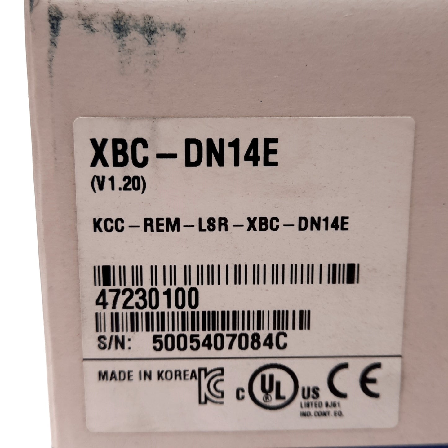 New LS XBC-DN14E XGB Series PLC Main Unit, 100-240VAC Supply, 24VDC Signal, 14 I/O