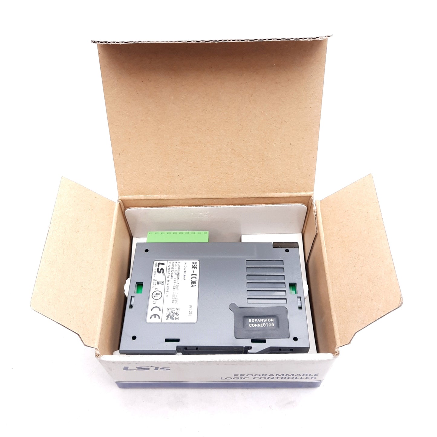 New LS XBE-DC08A Discrete Input Module, 8-Point Input, 10-Point Connector, 24VDC