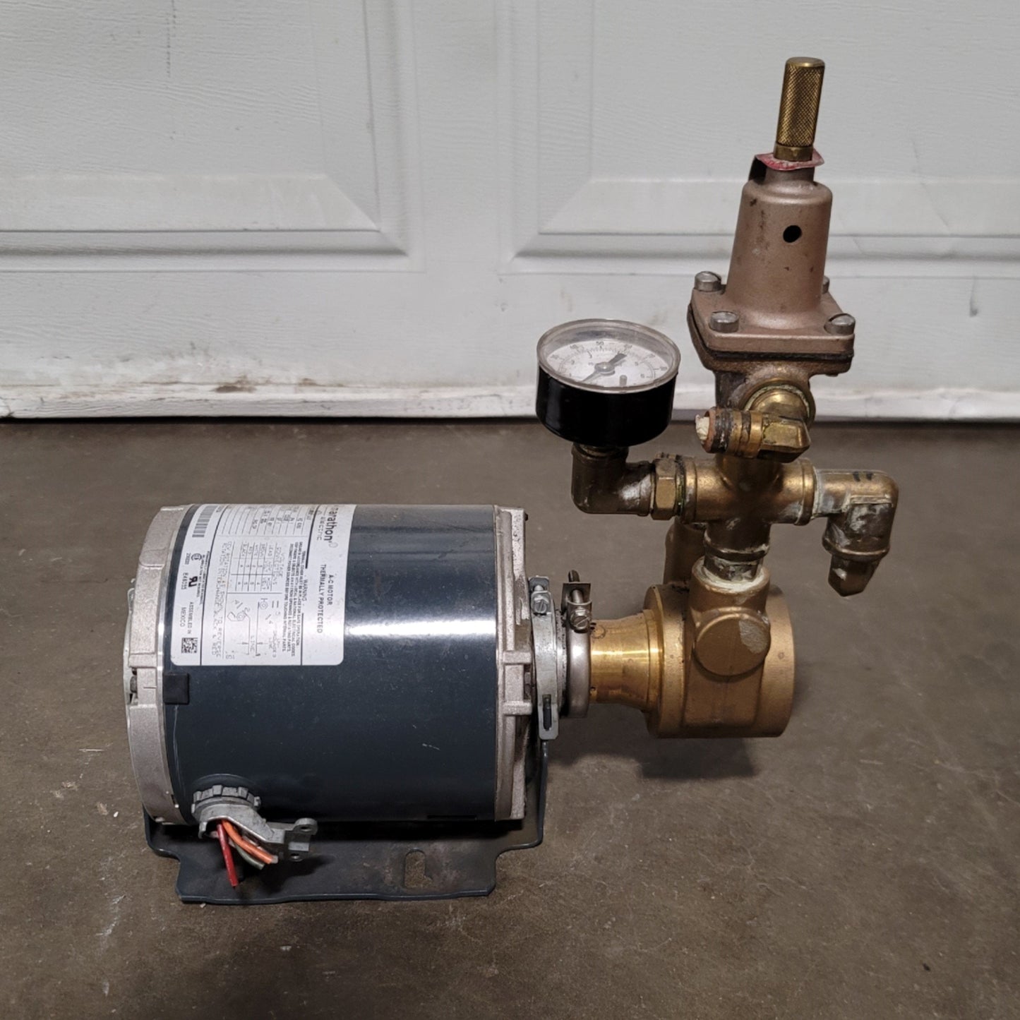 Used Fluid O Tech PA0700AN0FN0000 PA700A Rotary Vane Pump 240GPH, 1/2"NPT, 120/240VAC