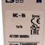 New LS MC-9b-120VAC Contactor, 3-Pole, 690V 9A, 120VAC Coil, 1NO+1NC Aux, DIN Rail