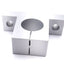 New 80/20 5870 1" Narrow Horizontal Stanchion Base 15 Series 3" x 2.125"