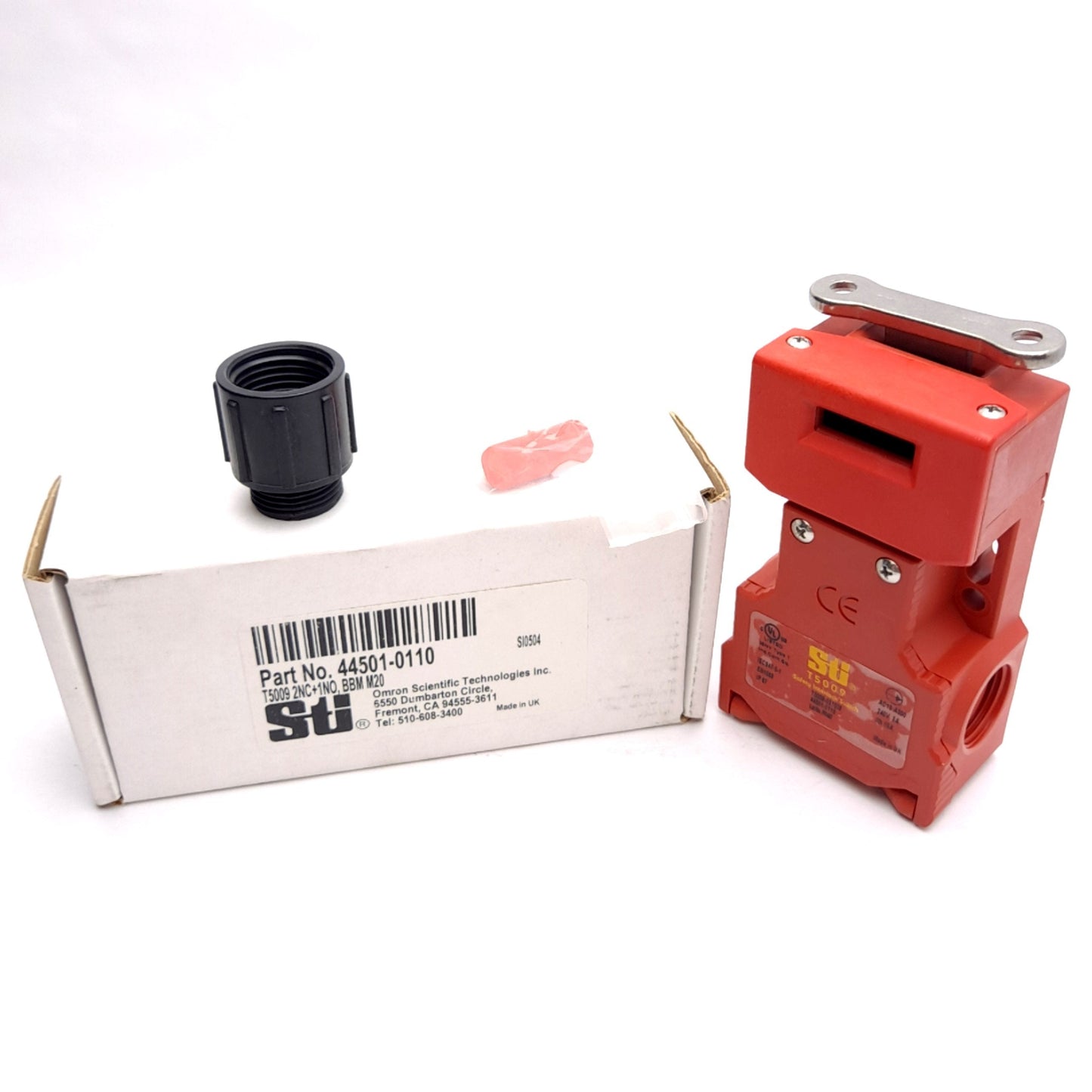 New STI 44501-0110 T5009 Guardmaster Safety Interlock Tongue Switch 240V 3A, 1NO-2NC