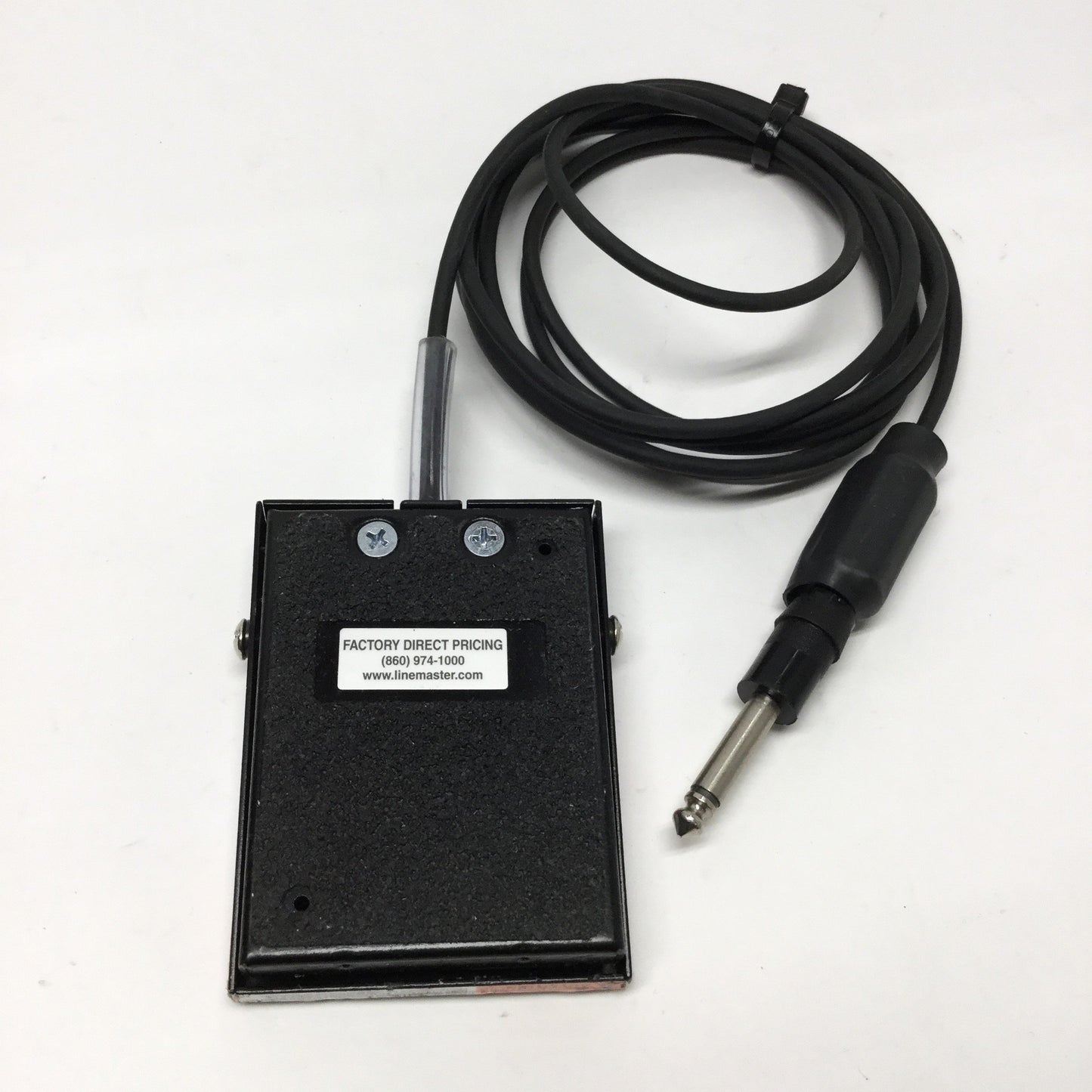 Dymax 40402 Foot Switch Pedal, 30VAC 3A, SPDT, 1/4" Phone Plug Treadlite T-91-PS