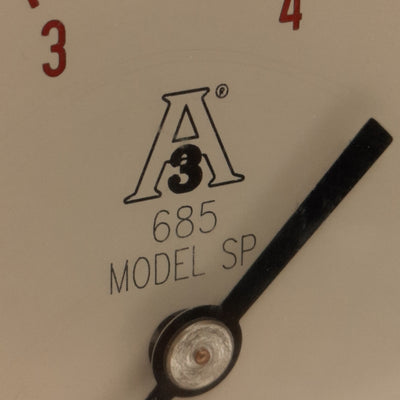 Used Winters Model SP685 Pressure Gauge, 0-100psi/0-7bar, 2in Tri-Clamp Sanitary