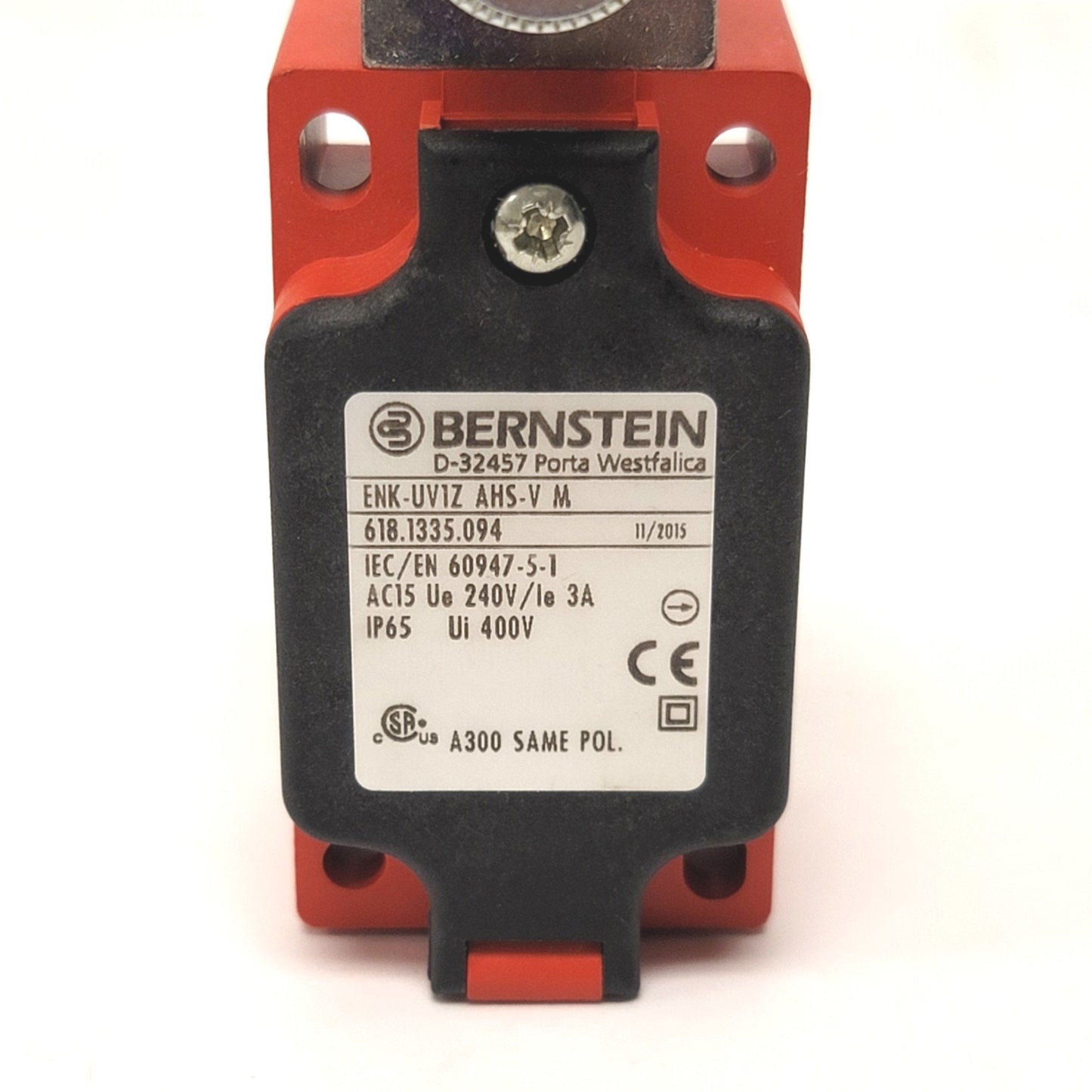 New Bernstein ENK-UV1Z AHS-V M 618.1335.094 Limit Switch 1NO/1NC, 10A @250VAC