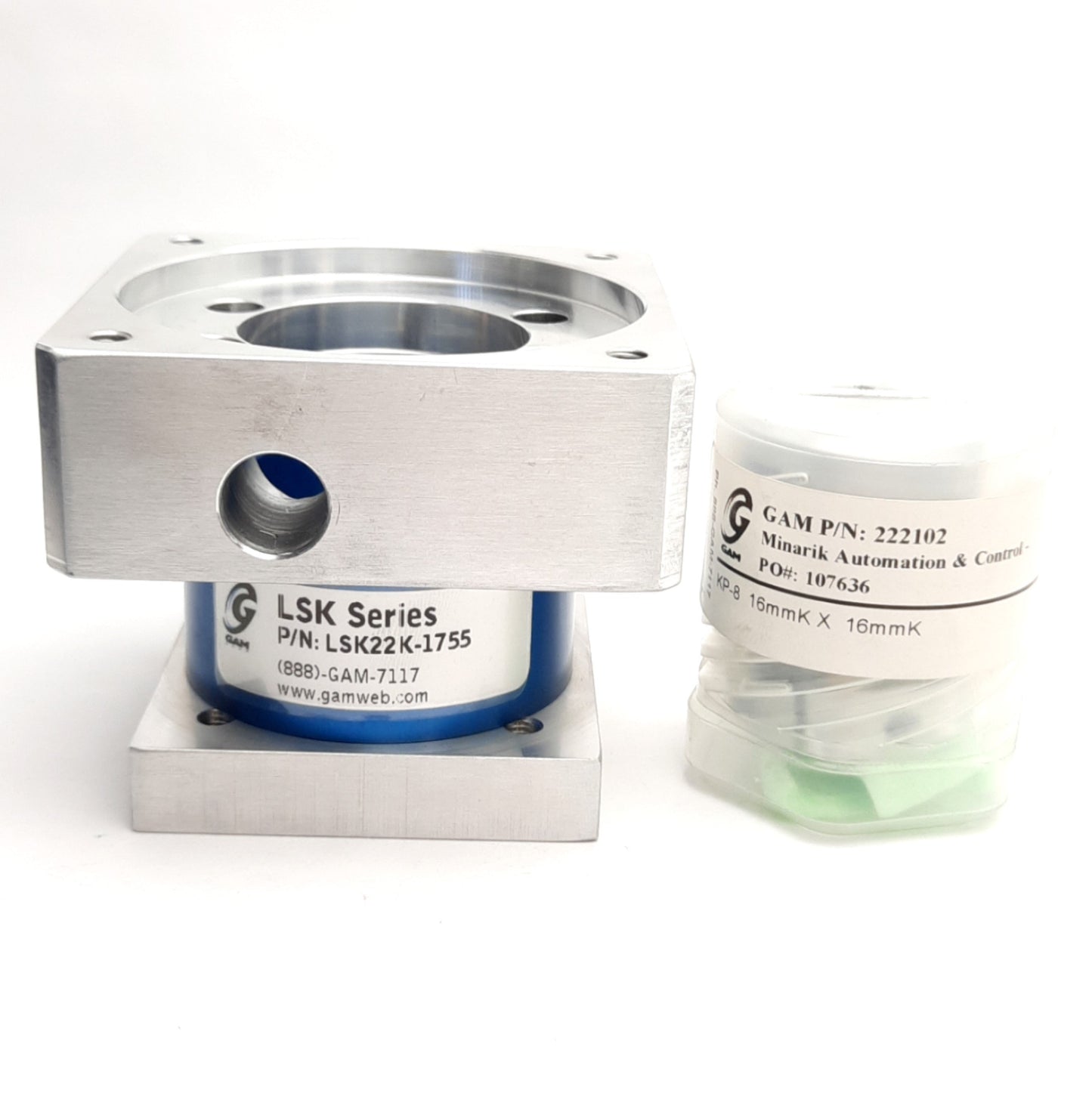 New – Open box Gam Gear LSK22K-1755 Linear Slide Kit, Mounts 1-7/8" to 2-13/16", 16mm Coupler