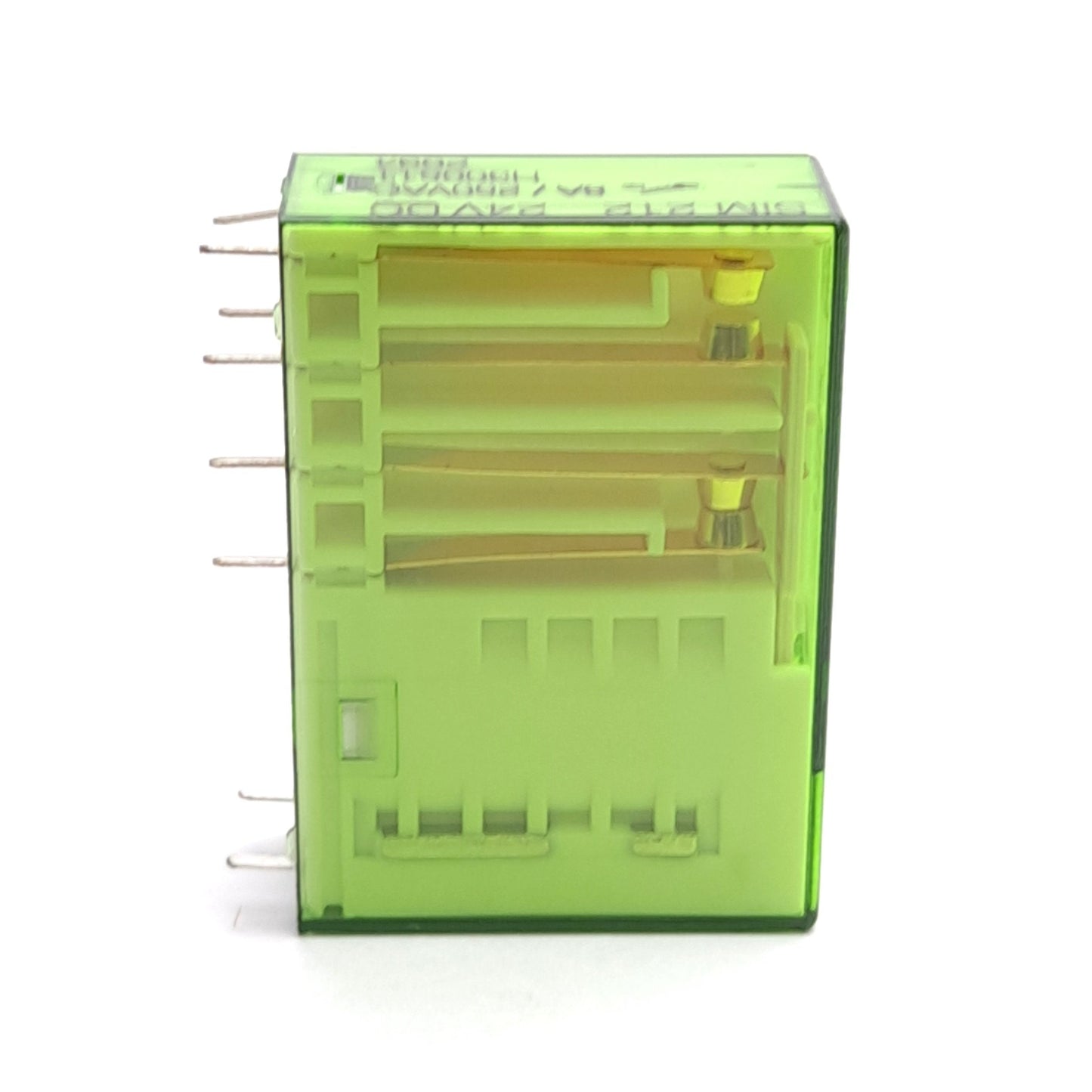 Used Elesta SIM212 24VDC Relay, 2x N.O. 1x N.C. Contacts, 24VDC Coil, 10mA-8A Current