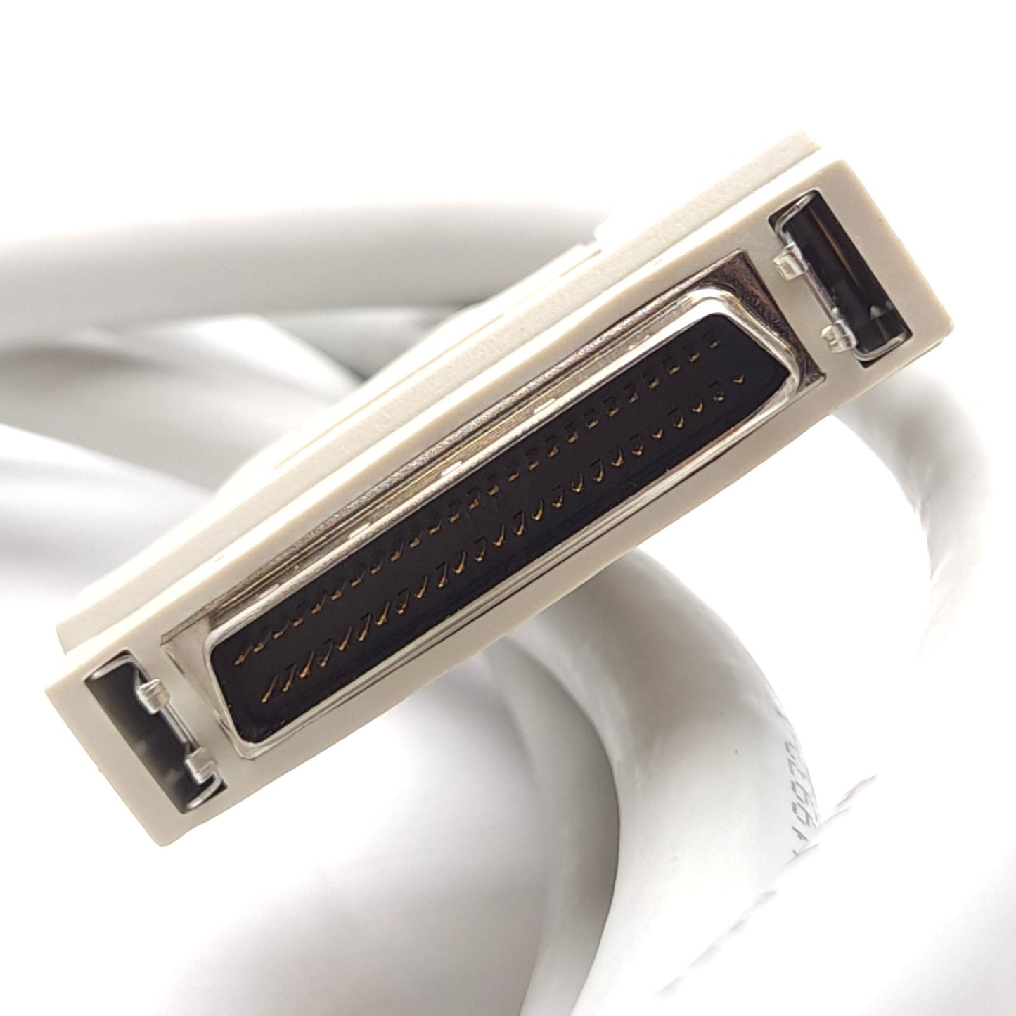 New – Open box L-Com CA801-2M SCSI-2 HPDB50 Cable, 2x Male 50-Pin D-Sub Connector, 2m Length