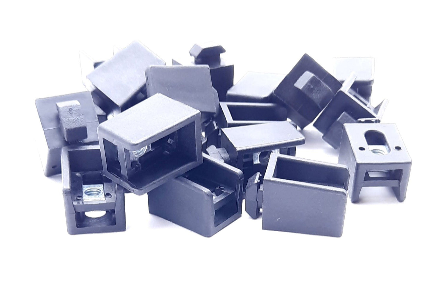 New – Open box Lot of 18 80/20 14138 Drop-in Lite Panel Mount Block 30 Series M6 X 1.0