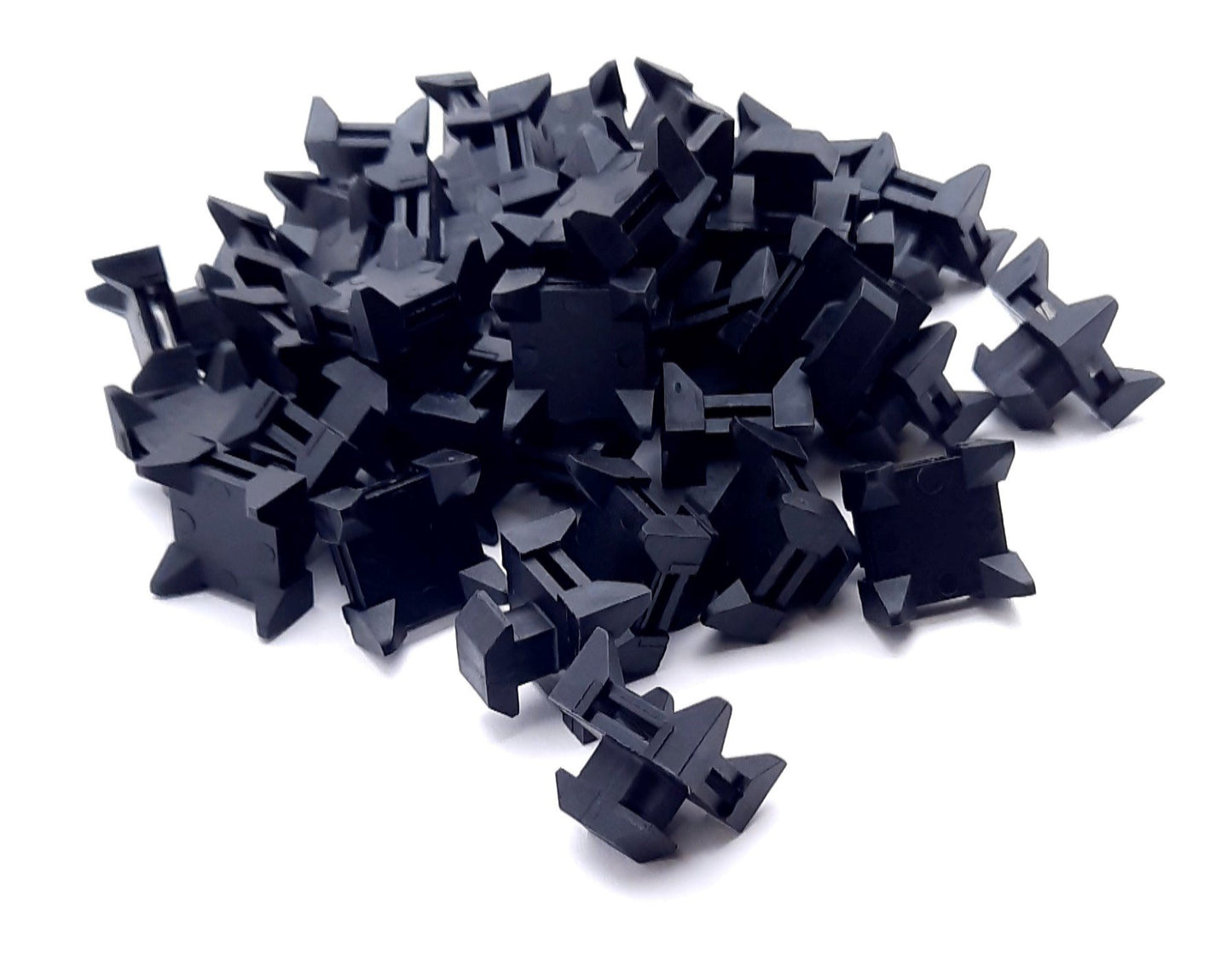 New – Open box Lot of 40 80/20 12315 Cable Tie Mounting Block Series 45 22mm x 11mm