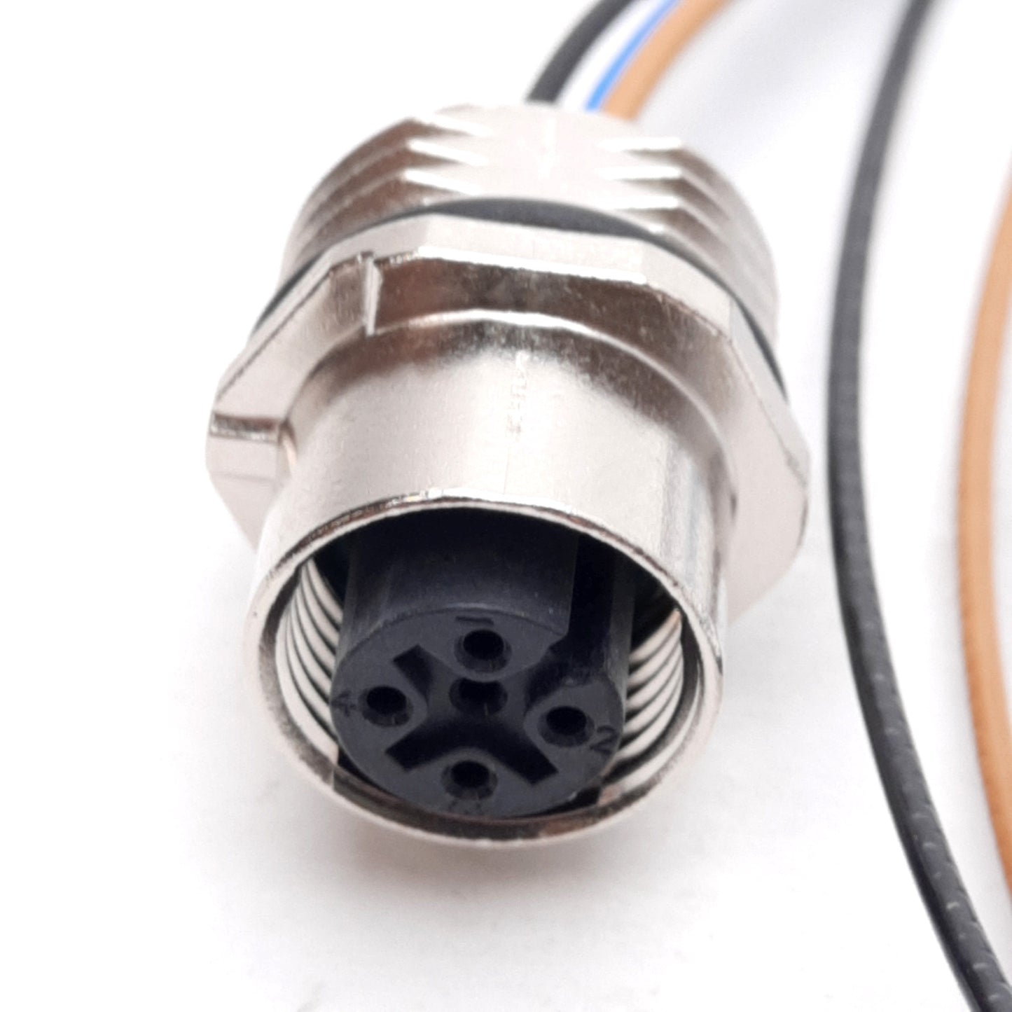 New Lot of 2 Phoenix Contact 1523434 Cable Assembly M12 4-Pin Female to Flying Leads