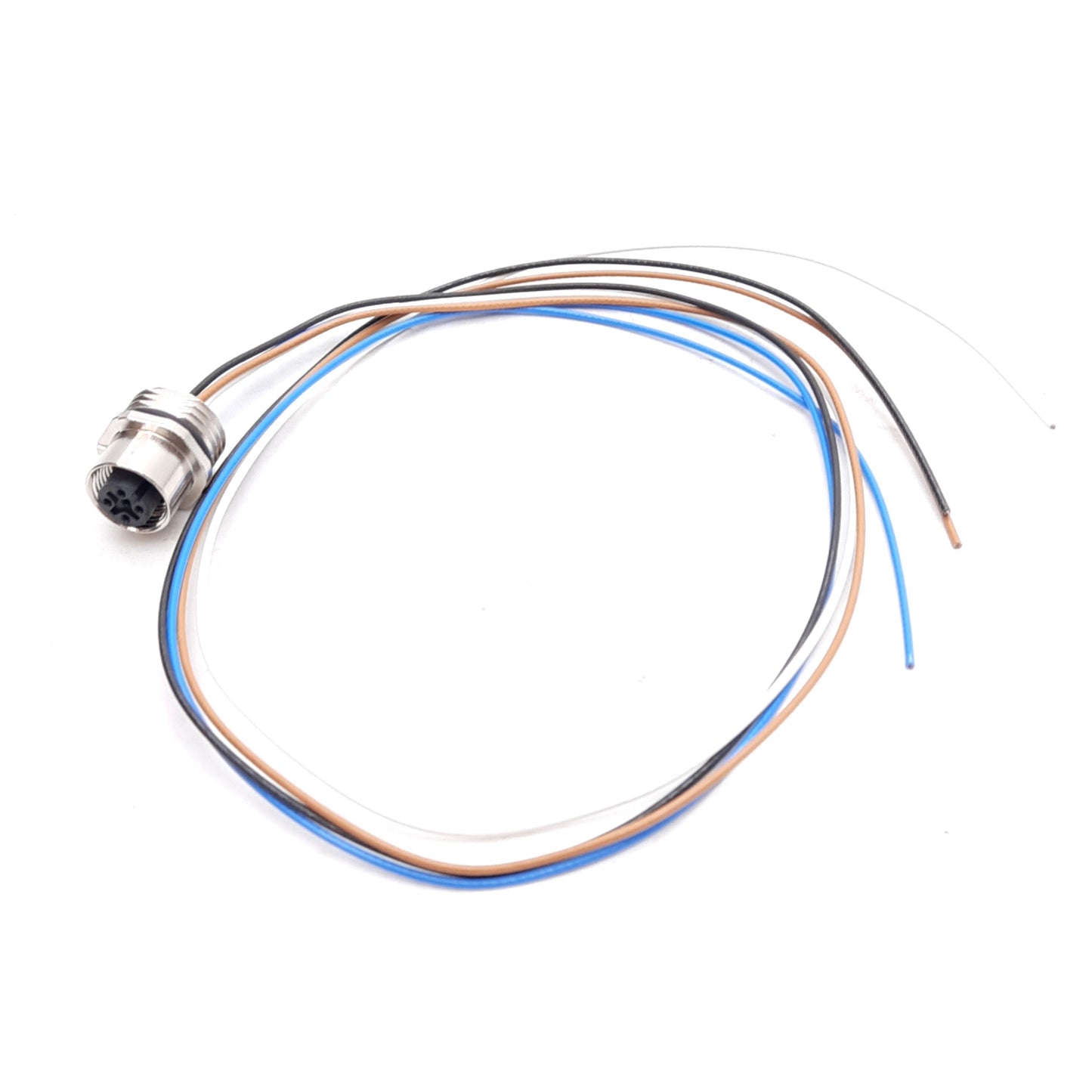 New Lot of 2 Phoenix Contact 1523434 Cable Assembly M12 4-Pin Female to Flying Leads