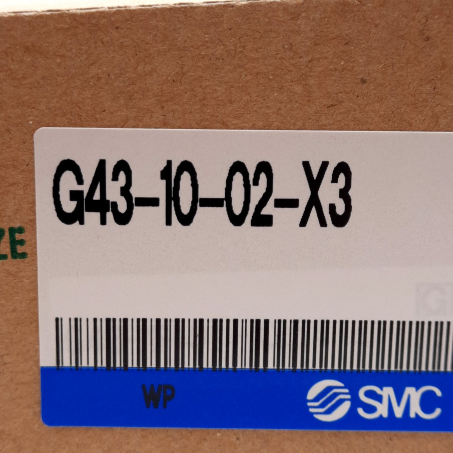 New SMC G43-10-02-X3 Pressure Gauge, 0-1.0MPa, R1/4 Male Port, Stainless Steel