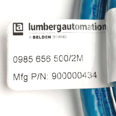 New Lumberg Automation 0985 656 500/2m High Interference Ethernet Cable, RJ45, 2m