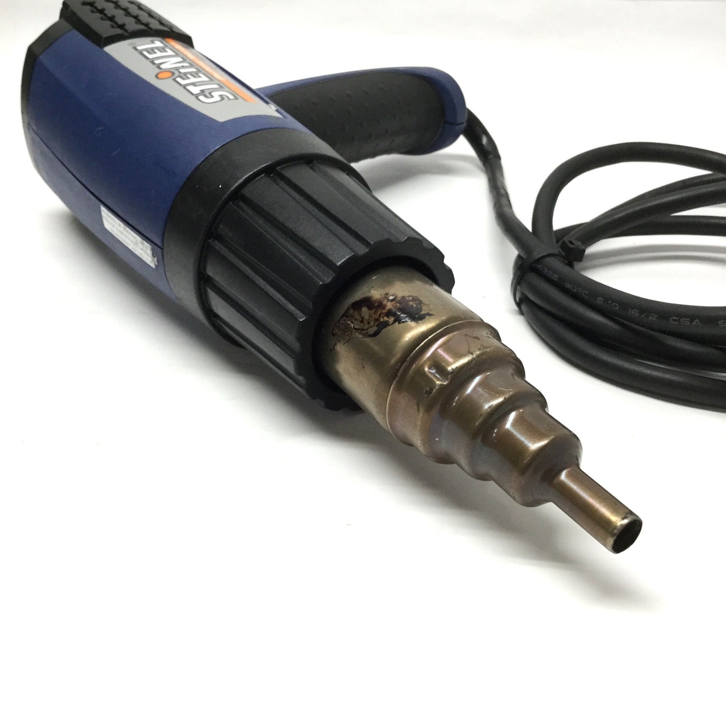 Used Steinel HL2010E Electronic Heat Gun Type 3482 1500W, 120°F-1150°F, 120VAC w/LCD