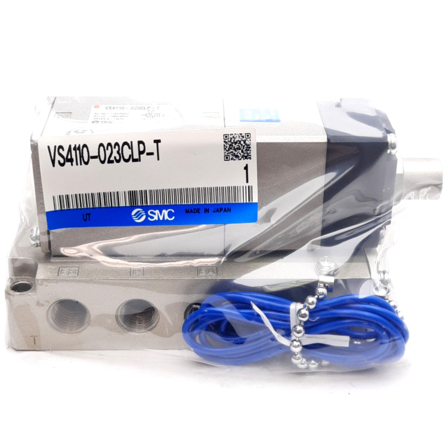 New SMC VS4110-023CLP-T Direct Operated Solenoid Valve, 110-130VAC, 0-1.0MPa, Rc1/4