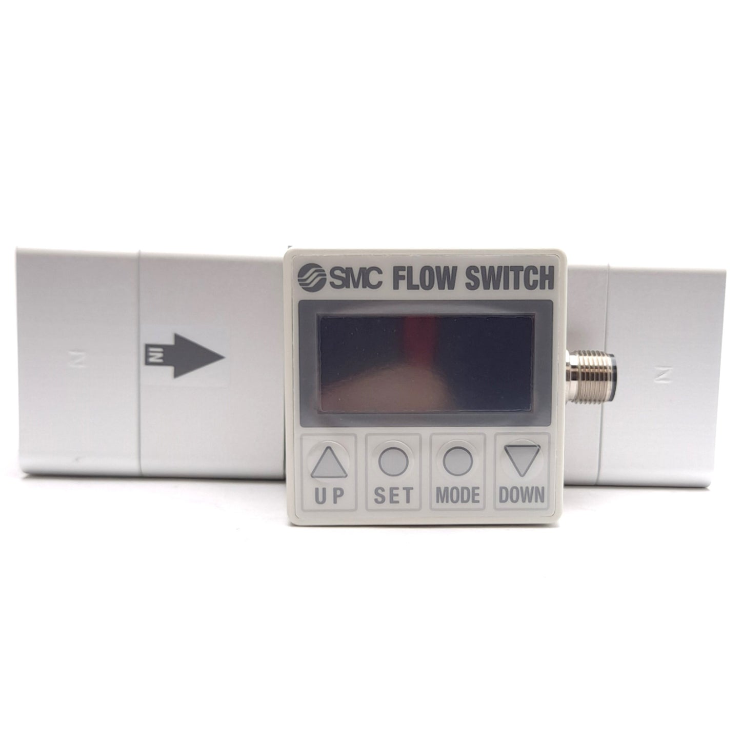 New SMC PF2A703H-N10-69 Digital Flow Switch, 150-3000l/min, 0.1-1.5MPa, 1in NPT