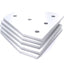 New Lot of 5 80/20 30-4340 Aluminum Tee Flat Plate 5 Hole 30 Series 90mm x 90mm