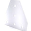 New Lot of 5 80/20 30-4340 Aluminum Tee Flat Plate 5 Hole 30 Series 90mm x 90mm
